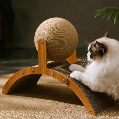 Corrugated Cardboard Cat Scratcher
