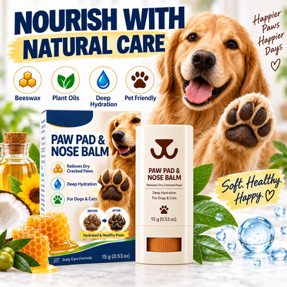 Paw Pad & Nose Balm for Dogs and Cats