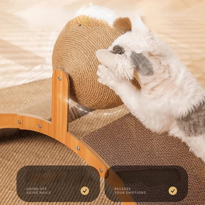 Corrugated Cardboard Cat Scratcher