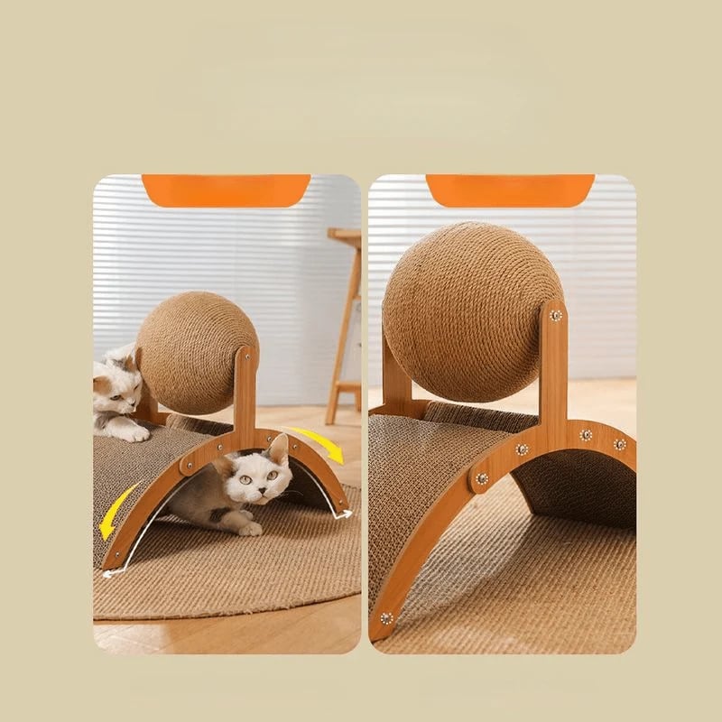 Corrugated Cardboard Cat Scratcher