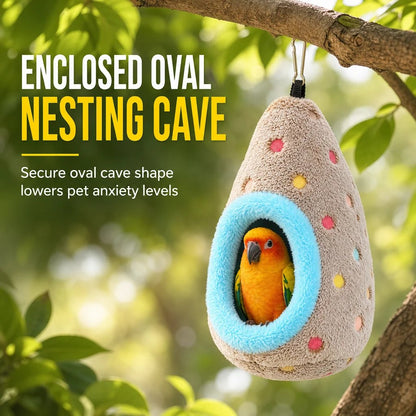 Hanging Bird Nest Hammock – Warm cotton & egg‑shaped comfort