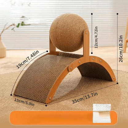 Corrugated Cardboard Cat Scratcher
