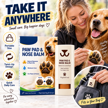 Paw Pad & Nose Balm for Dogs and Cats