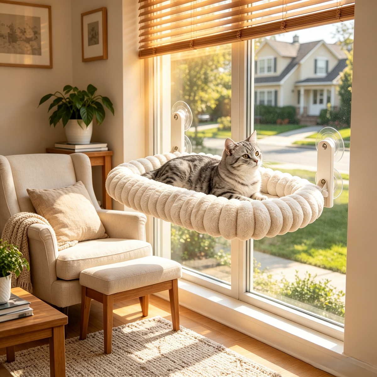 Foldable Cat Window Perch